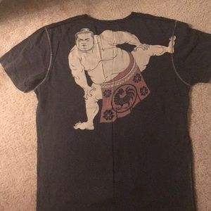 Vintage Japanese warrior  t shirt